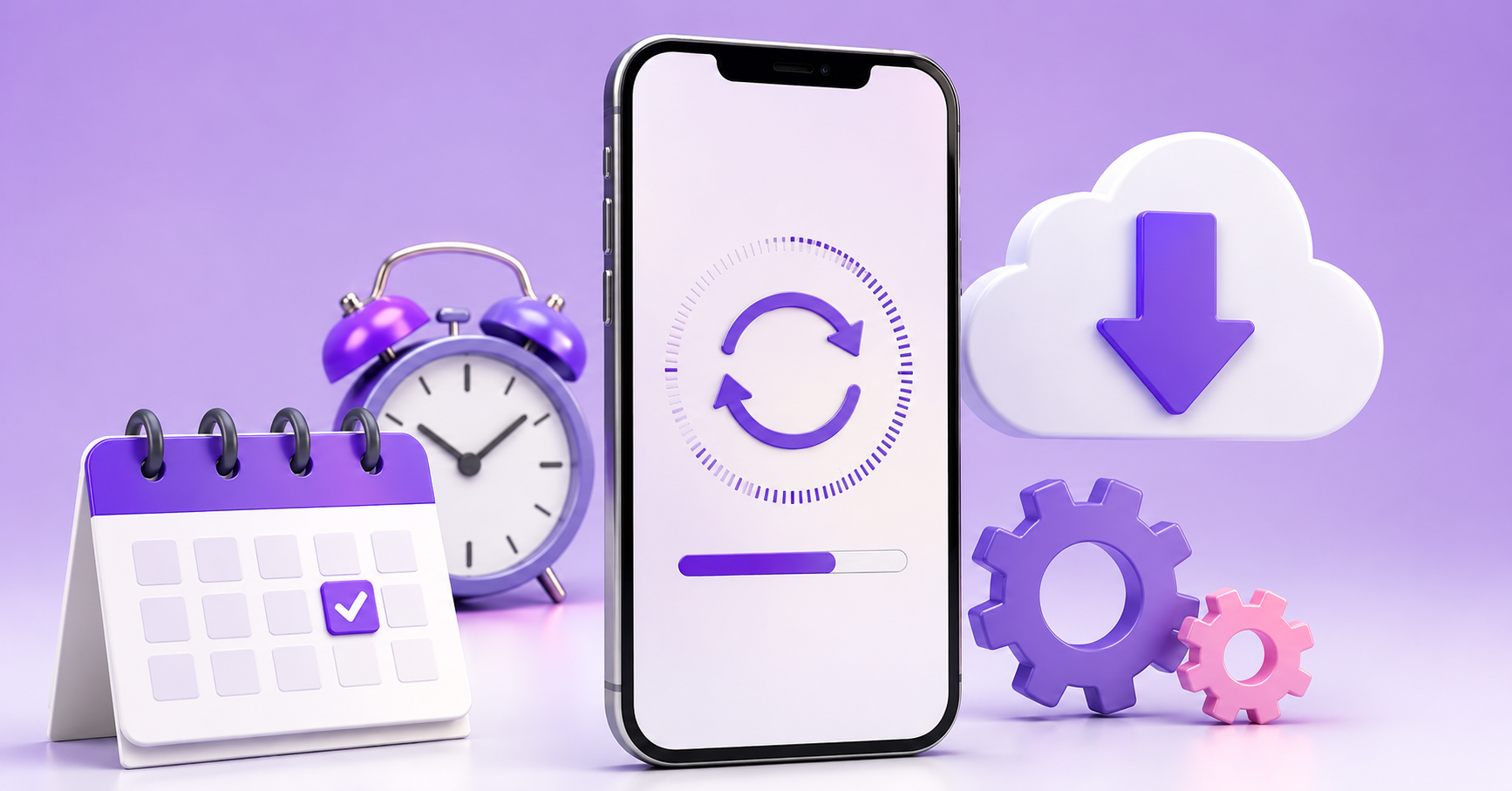 Schedule automatic downloads for VLBook updates
