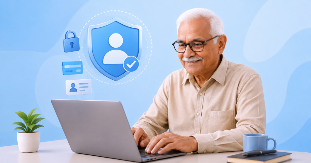 Senior citizen VLBook registration guide for elderly users