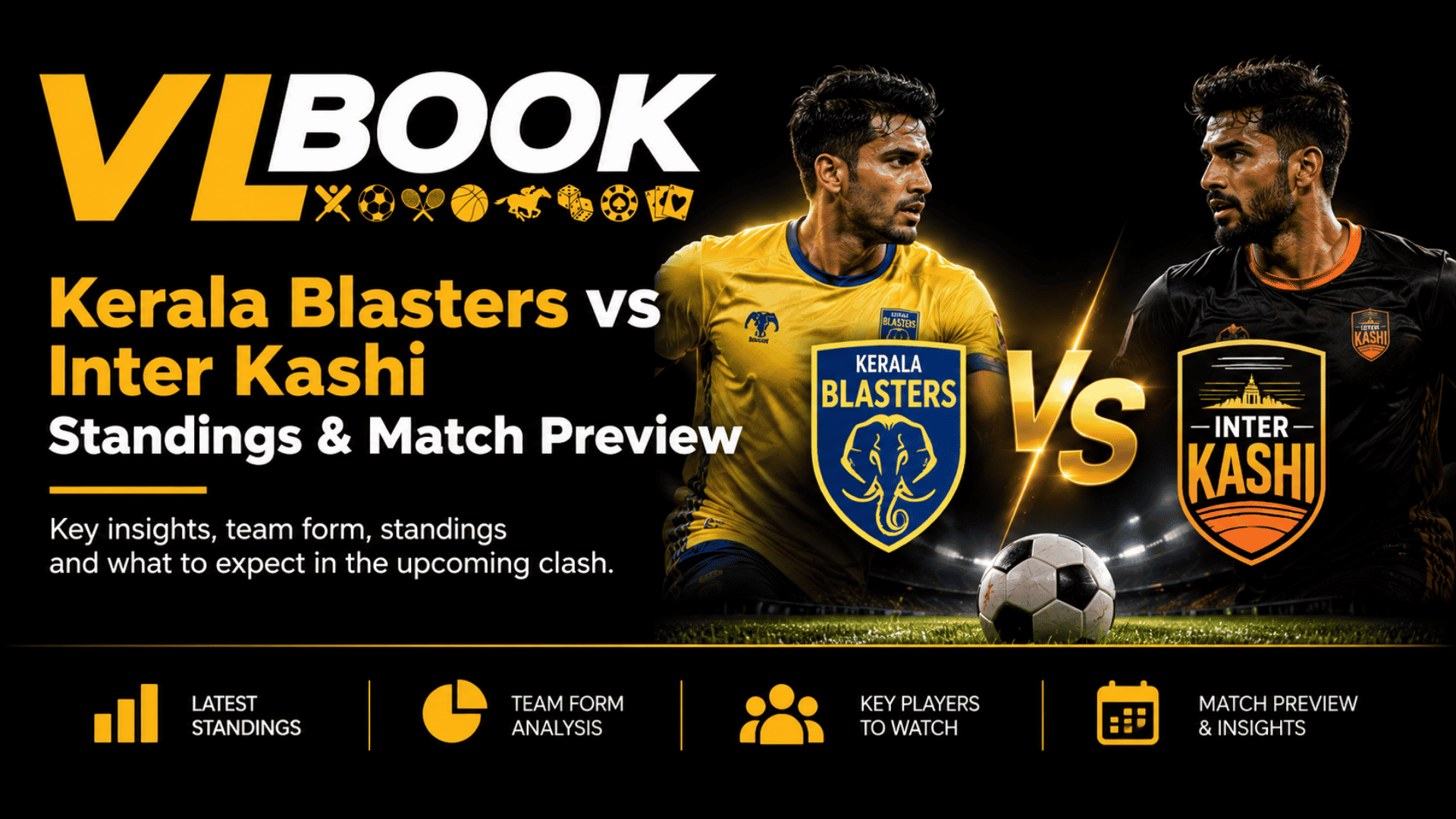 Kerala Blasters vs Inter Kashi standings and match preview